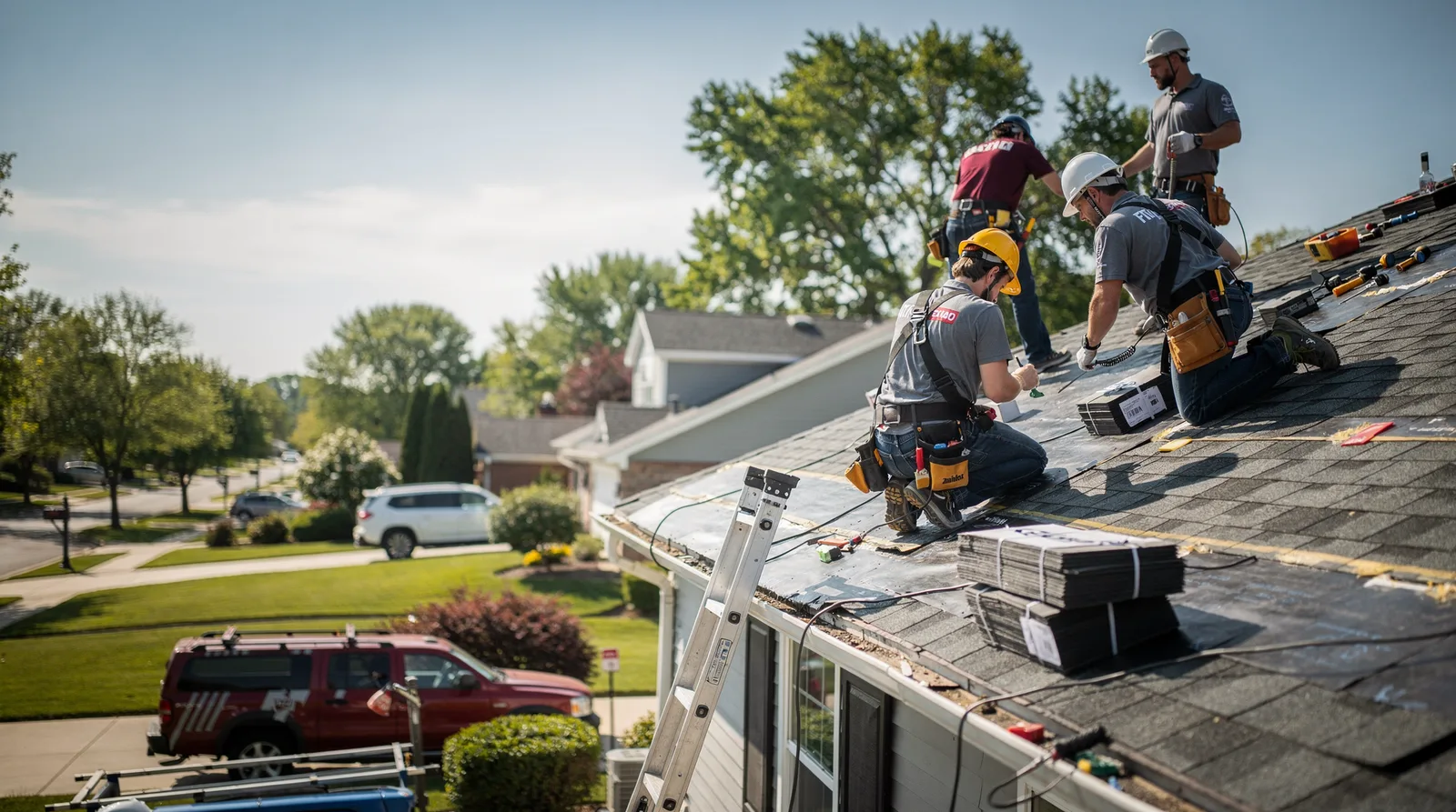 Roof Repair in Pleasant Valley, IA around you